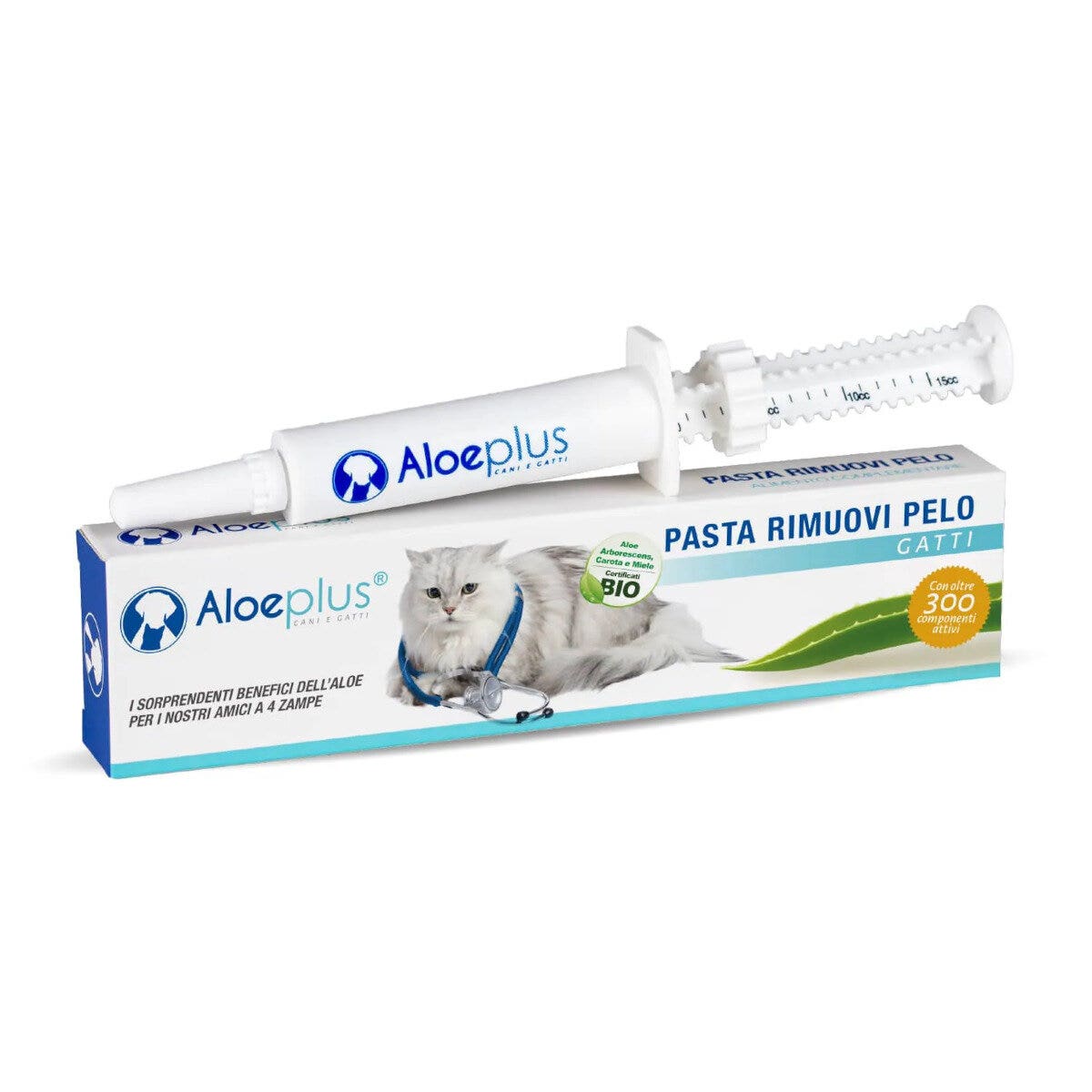 Hdr Aloeplus Pasta Depilatoria Para Gatos 15ml-1