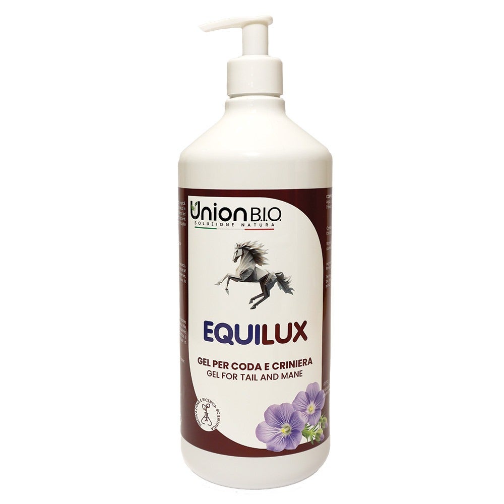 Equilux Gel Refrescante / Reestructurante Para Crin Y Cola De Caballo 1 Litro-2
