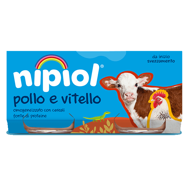 Nipiol Homogeneizado Ternera/Pollo 2x80g 4 Meses+-2