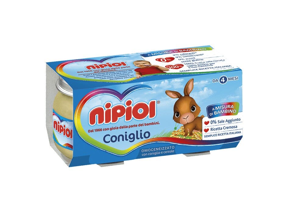 Nipiol Homogeneizado Conejo 2x80g-1
