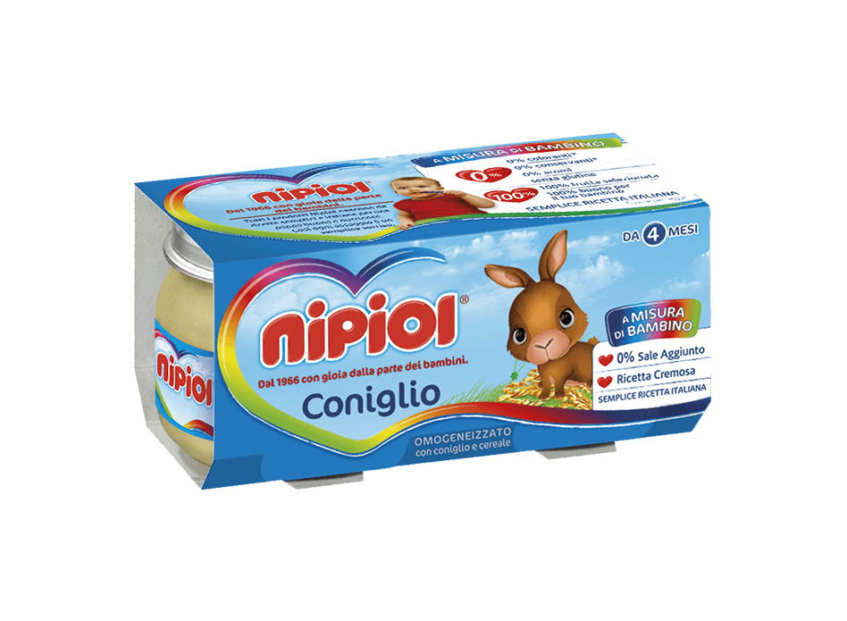Nipiol Homogeneizado Conejo 2x80g-1