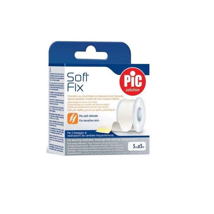 Pic Bobina De Tirita Soft Fix TNT 5cmx5m-3
