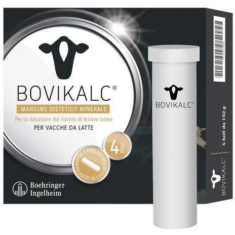 Bovikalc Alimento Dietetico Mineral Para La Fiebre De La Leche Vacas Lecheras 4 Bolos De 192g-1