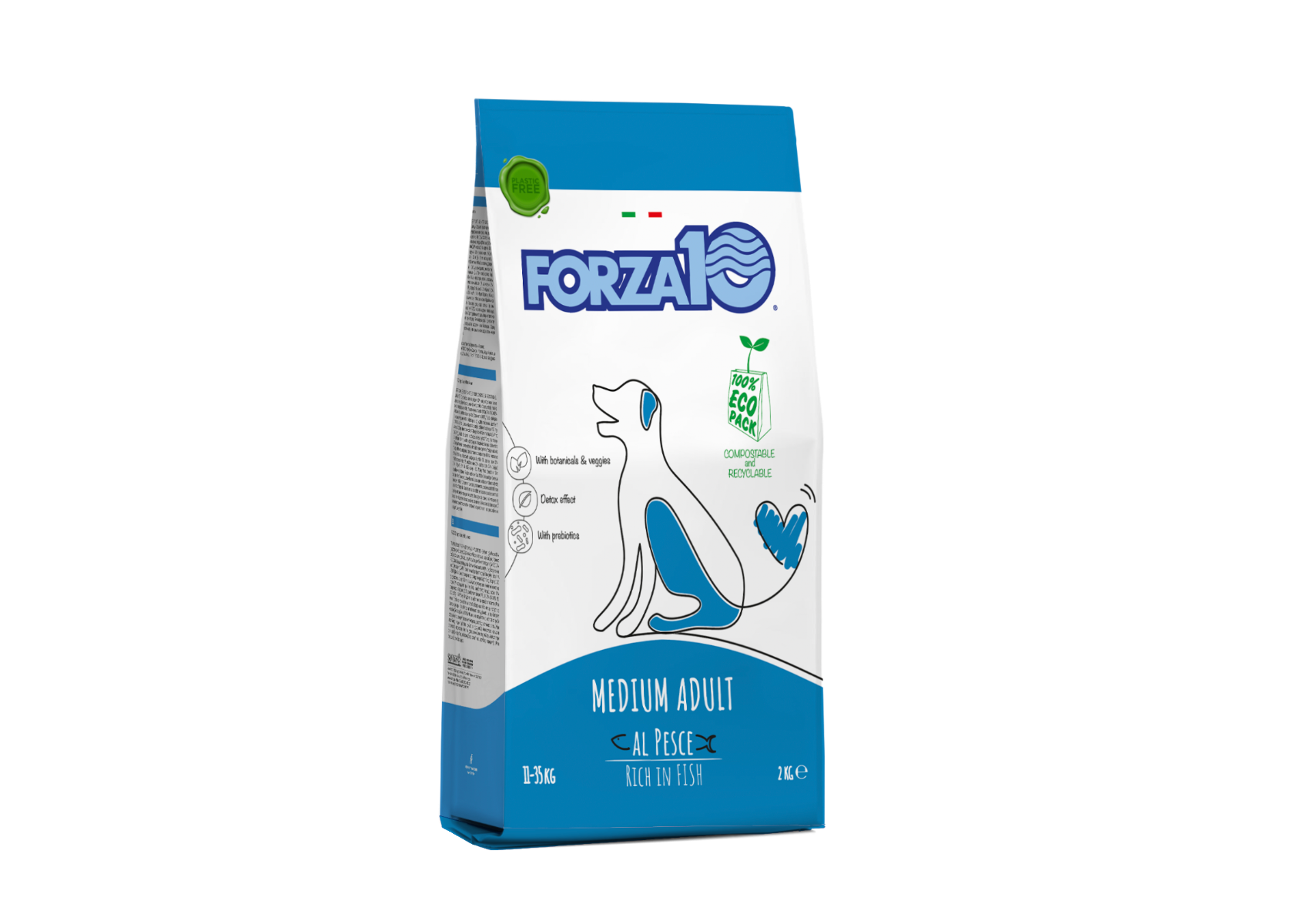 Forza10 Adult Mantenimiento Croquetas De Pescado Para Perros Adultos Tamaño Mediano Bolsa 2kg-2