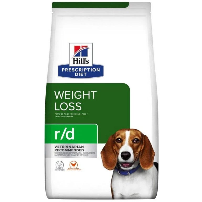 Hill's Prescription Diet R/D Reducción De Peso Croquetas De Pollo Para Perros Bolsa 1,5kg-2