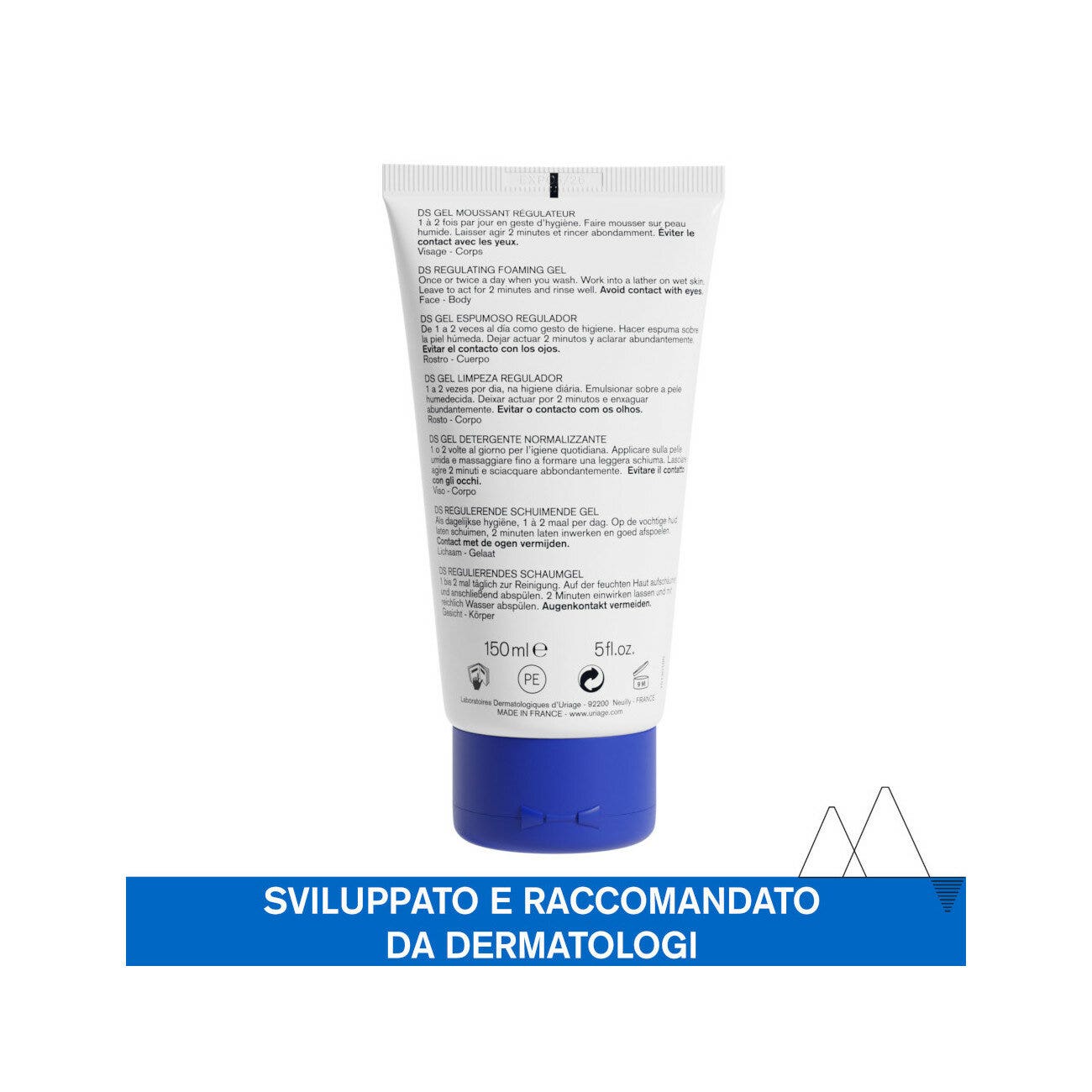 Uriage DS Gel Detergente 150ml-7