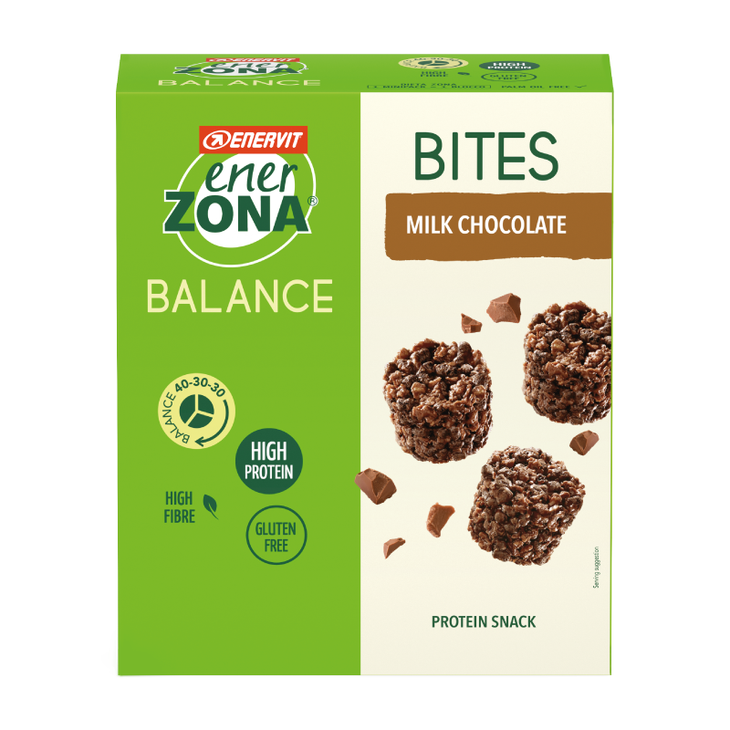 Enerzona Bites Milk Chocolate Astuccio 5 Minipack Da 24g-4