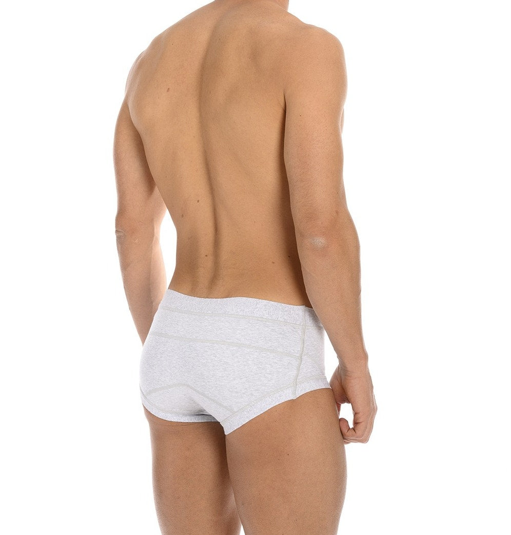 Scudotex Slip Contenitivi Grigio Vita Bassa Con 2 Pelotte Anatomiche In Gomma Taglia 5-1