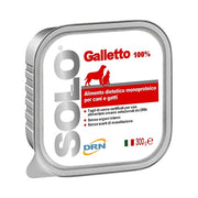 Drn Solo Galletto Alimento Húmedo Dietético Monoproteico para Perros / Gatos 300g-1