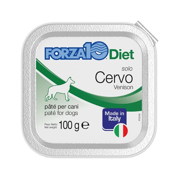 Forza10 Solo Diet Paté De Venado Para Perros Adultos Tarrina 100g-1