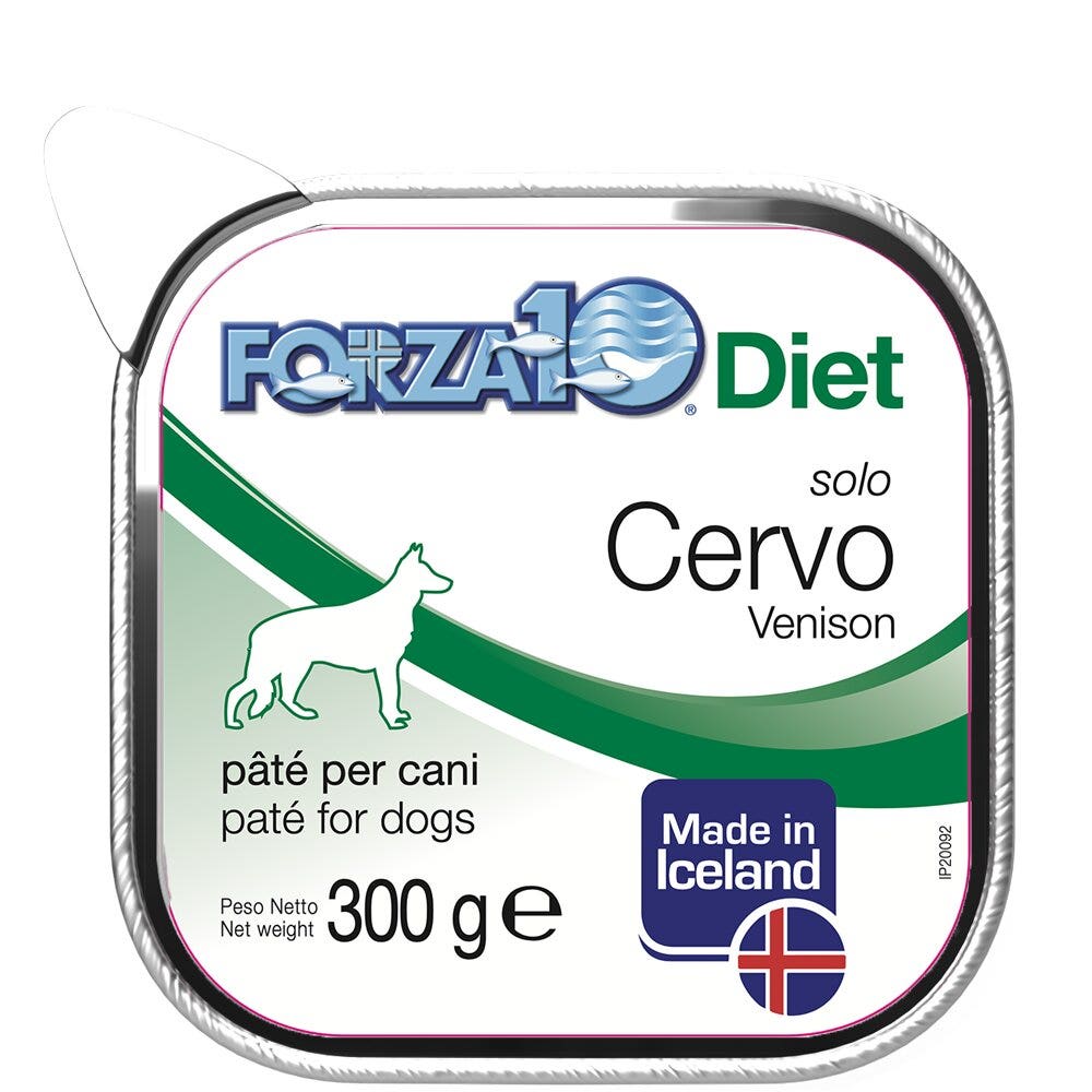 Forza10 Solo Diet Paté De Venado Para Perros Adultos Tarrina 300g-3
