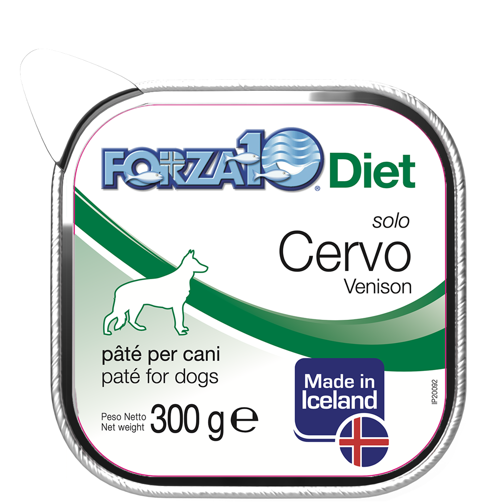 Forza10 Solo Diet Paté De Venado Para Perros Adultos Tarrina 300g-2