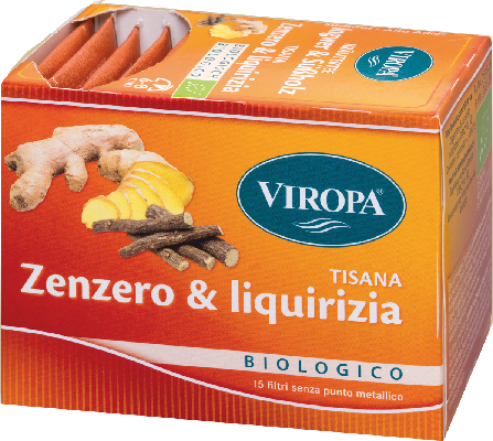 Viropa Té De Hierbas Jengibre Y Regaliz Bio 15 Filtros-2