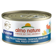 Almo Nature HFC Cuisine Comida Húmeda Atún y Queso para Gatos Adultos Lata 70g-2