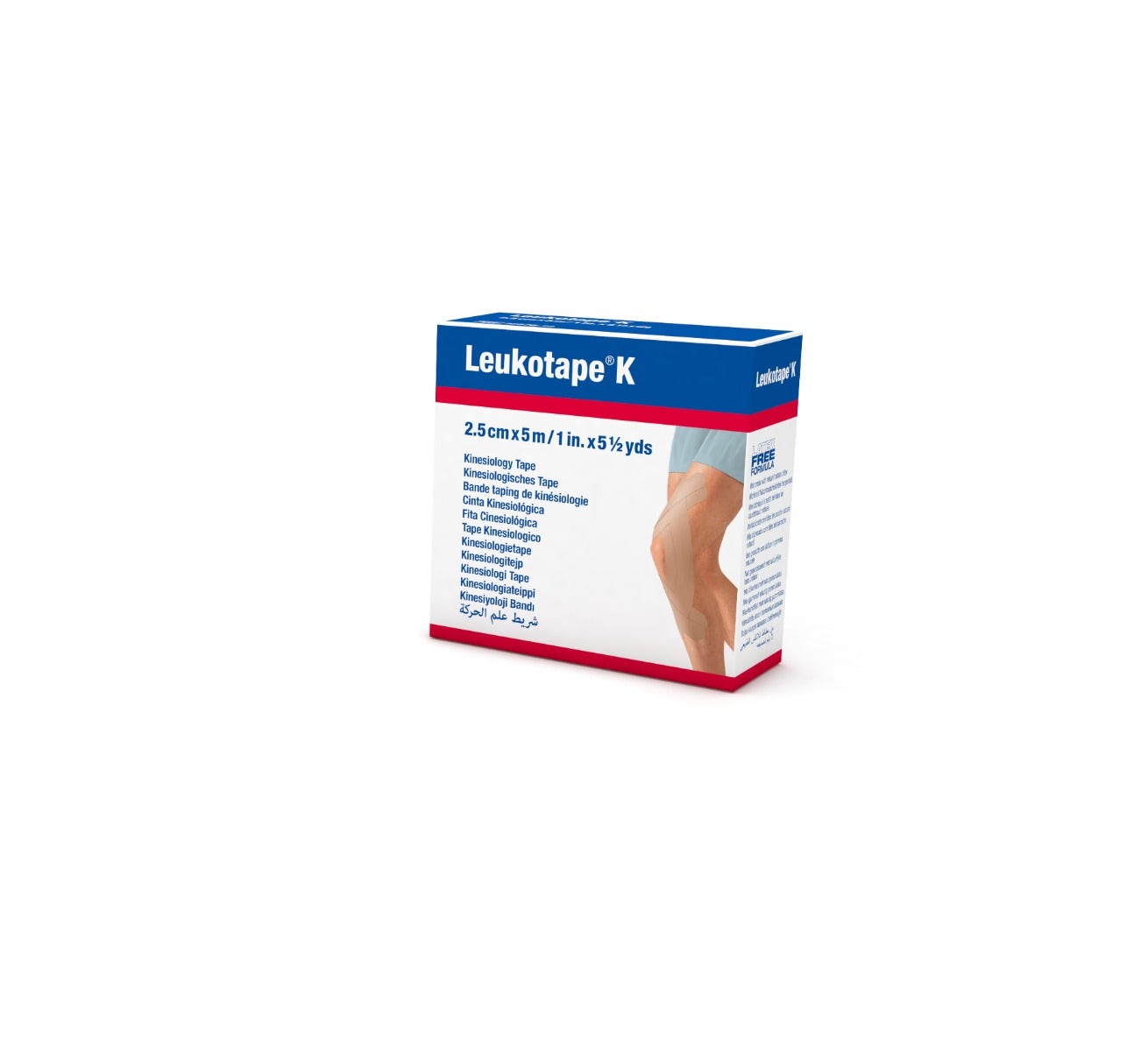 Leukotape K Taping Vendaje Adhesivo 5mx2,5cm Color Carne 1 Rollo-2