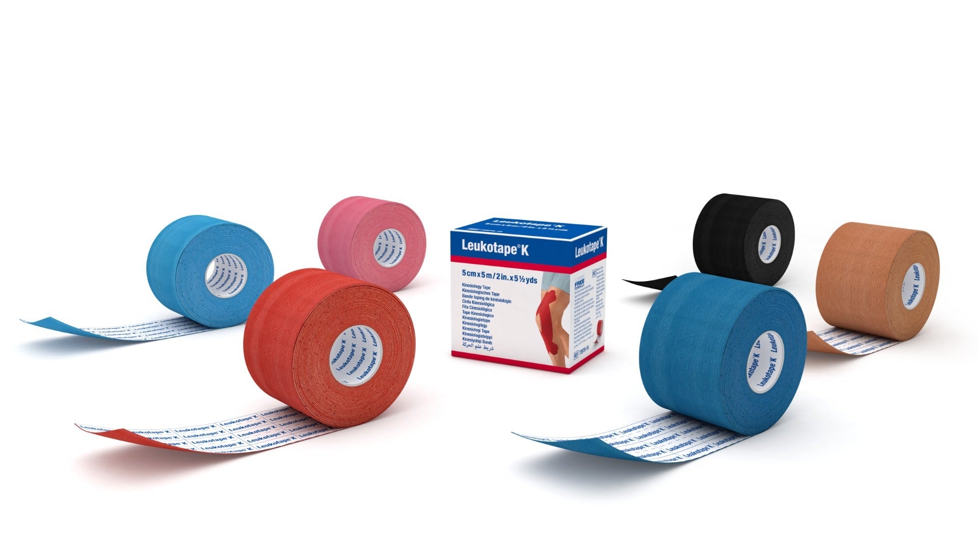 Leukotape K Vendaje Color Carne 7,5cmx5m-2