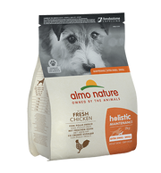 Almo Nature Croquetas de Pollo de Mantenimiento Holístico para Perros Adultos Tamaños Mini y Pequeños Bolsa de 2kg-2