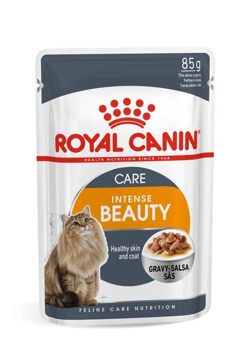 Royal Canin Feline Intense Beauty Salsa Húmeda Para Gatos Adultos Sobre 85g-1