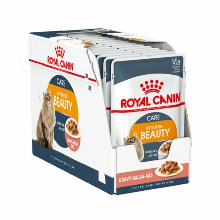Royal Canin Feline Intense Beauty Salsa Húmeda Para Gatos Adultos Sobre 85g-4