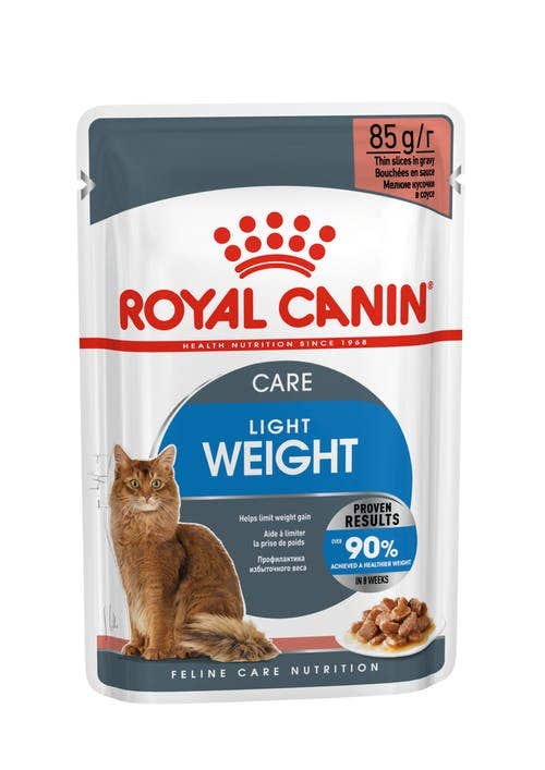 Royal Canin Feline Light Weight Care Wet para Gatos Adultos Sobre 85g-1