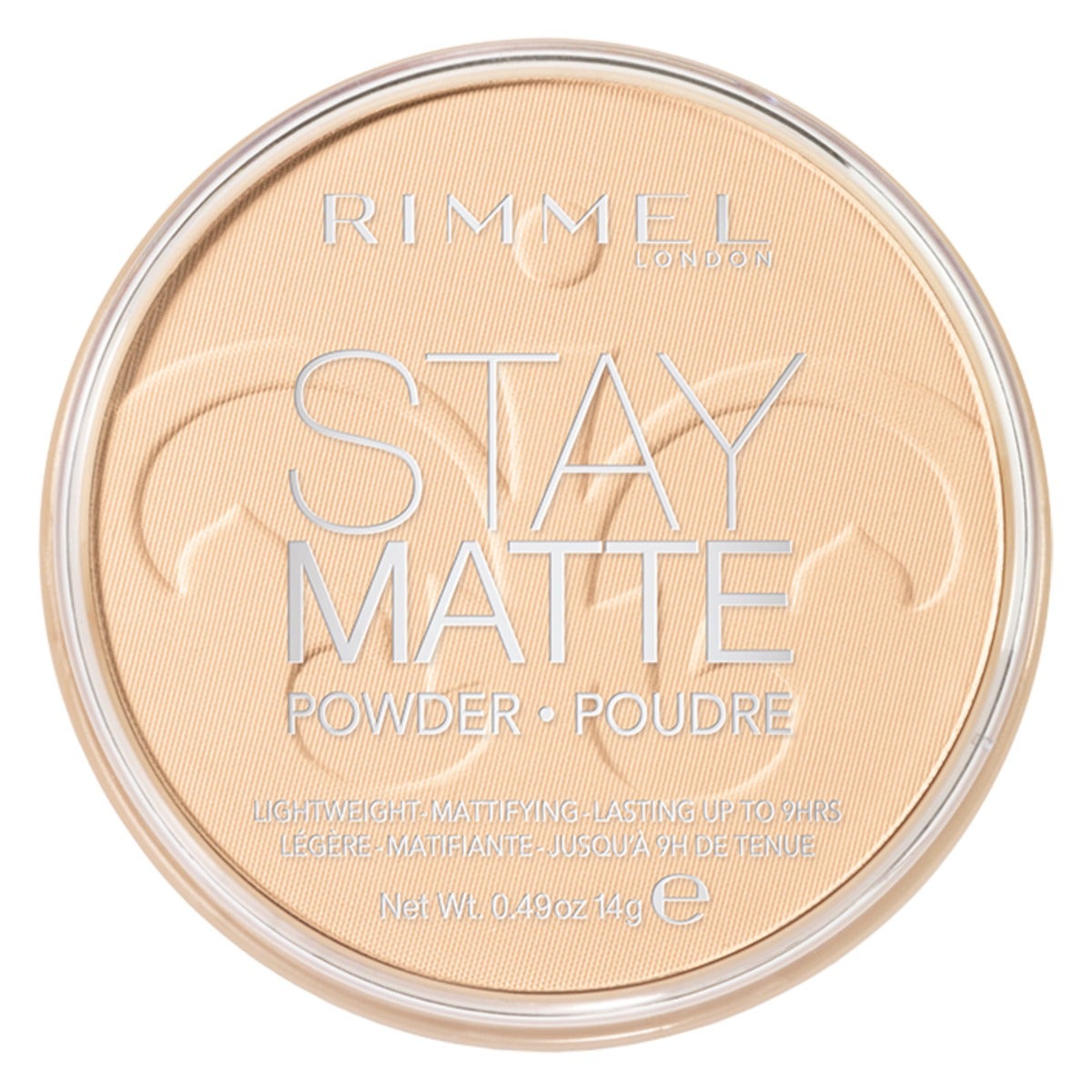 Rimmel Compact Powder Stay Matte Shades 001 Transparente 14g-1