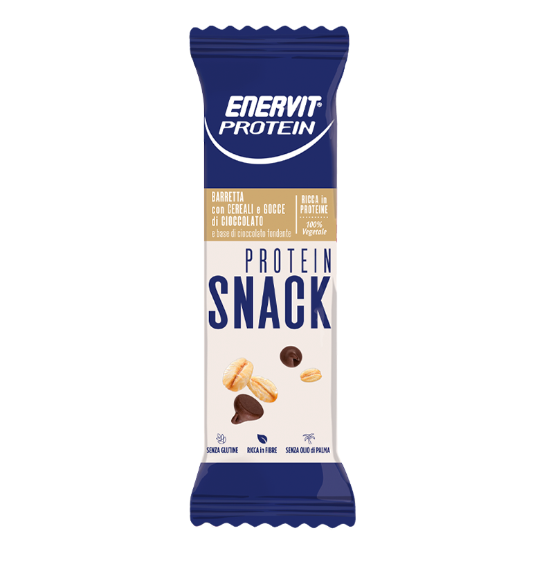 Enervit Protein Snack Cereali E Cioccolato 8 Barrette