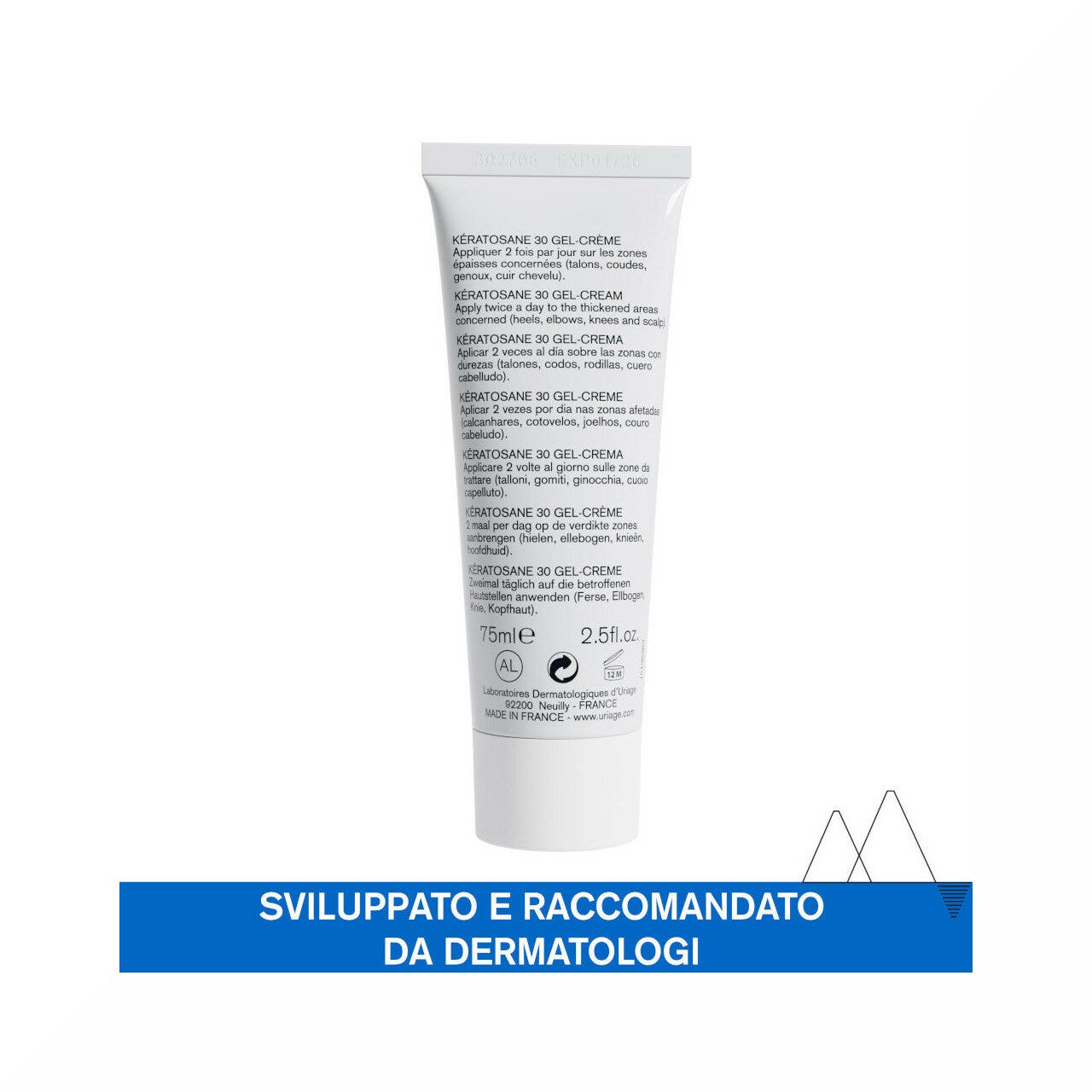 Uriage Keratosane 30 Gel-Crema Calmante 75ml-2