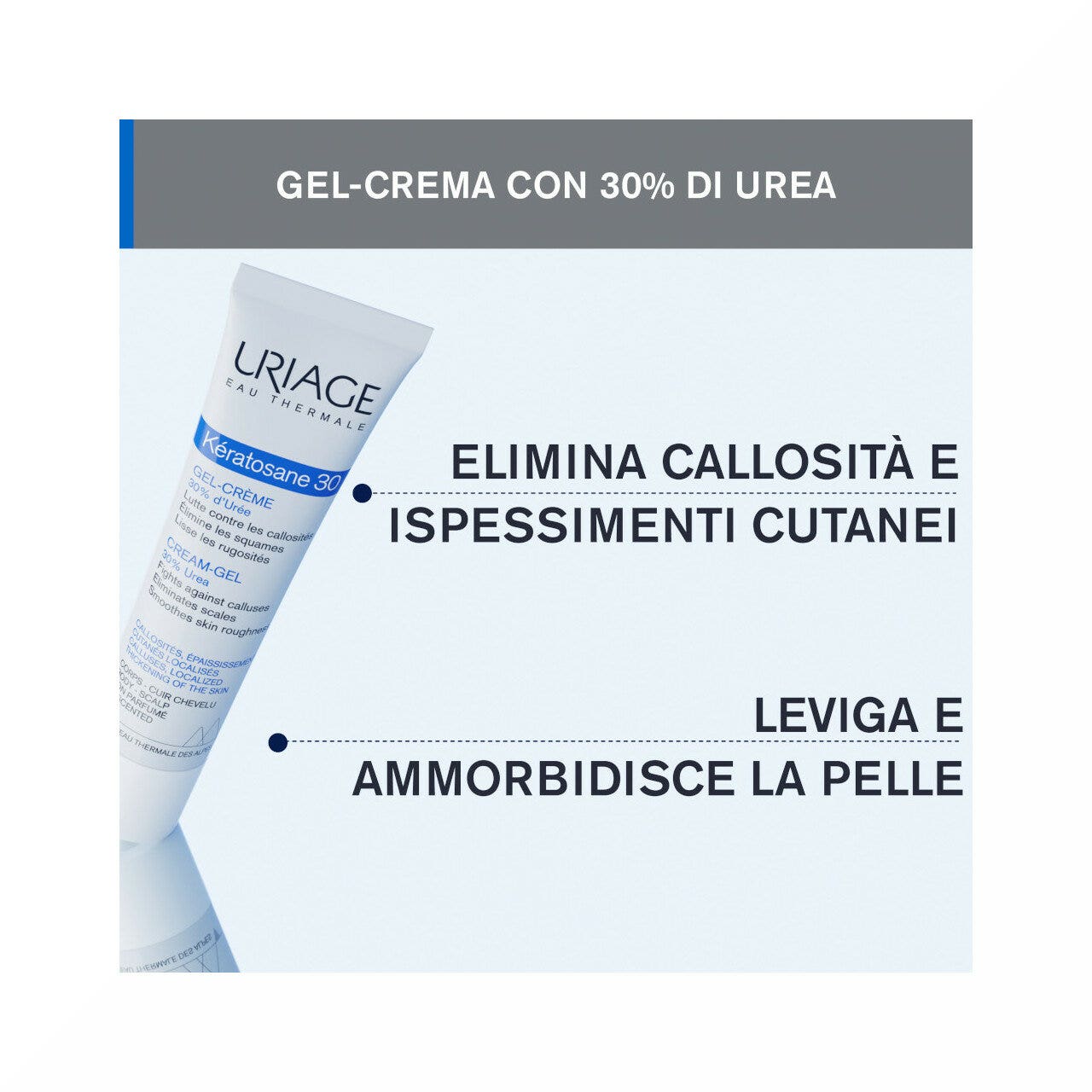 Uriage Keratosane 30 Gel-Crema Calmante 75ml-4