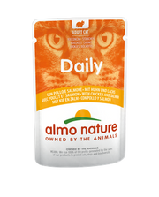 Almo Nature Daily Comida Húmeda Pollo Y Salmón Gatos Adultos 70g Sobre-1