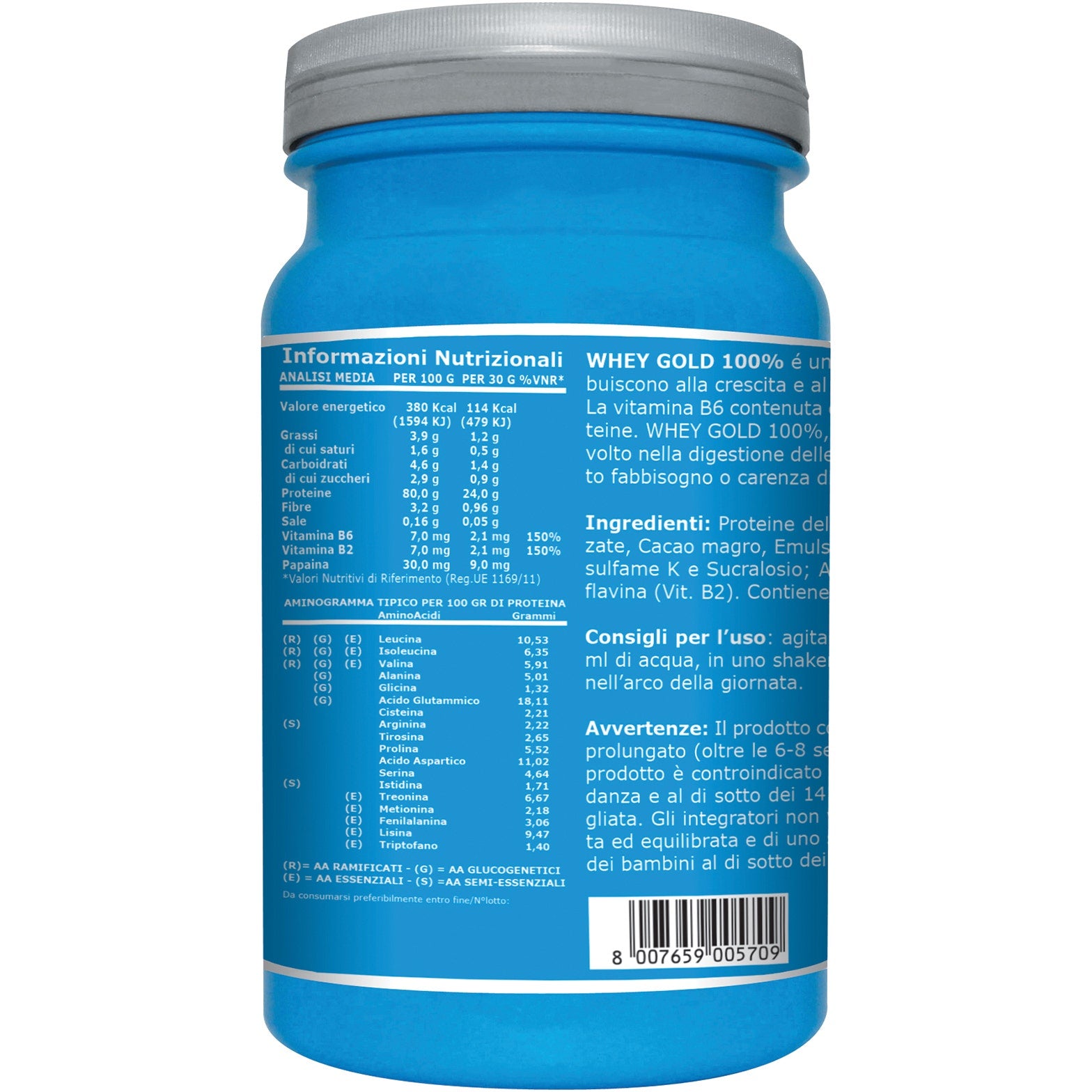 Ultimate Whey Gold 100% Cacao 750g-6