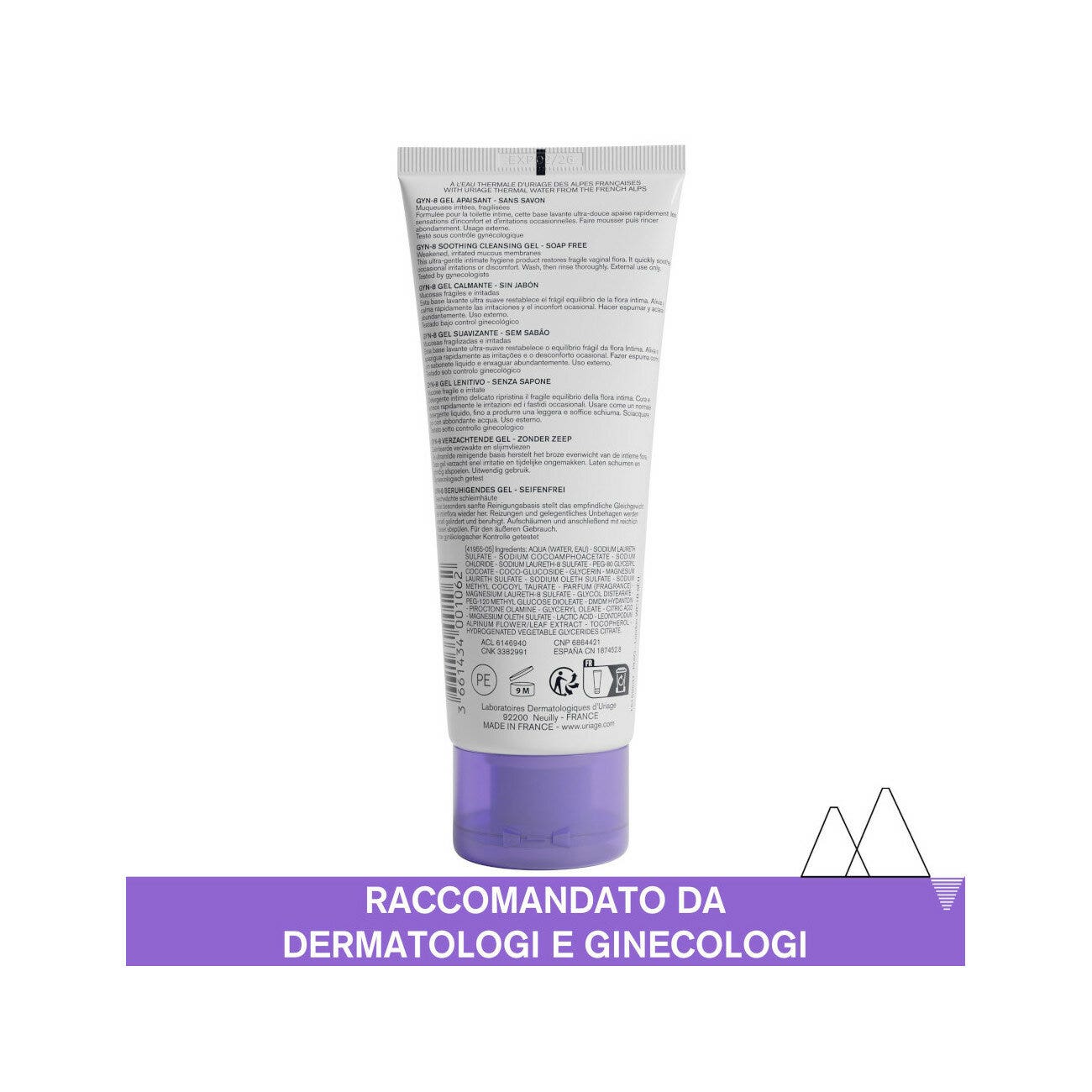 Uriage Gyn-8 Gel Higiene Íntima 100ml-2