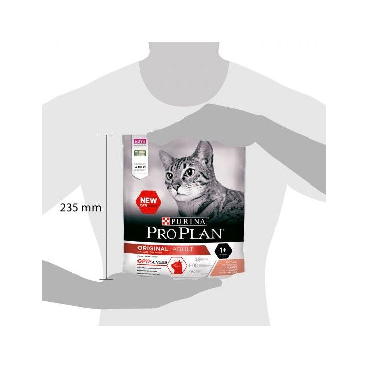 Purina Pro Plan Original Gato Adulto Salmón Croquetas Bolsa 400g-3