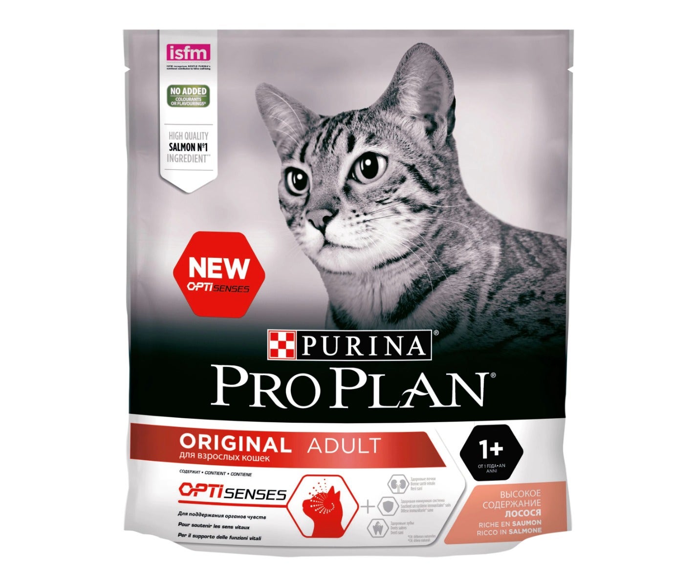 Purina Pro Plan Original Gato Adulto Salmón Croquetas Bolsa 400g-1