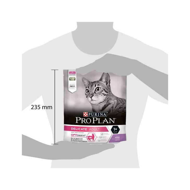 Purina Pro Plan Delicate Gato Croquetas Pavo Bolsa 400g-3
