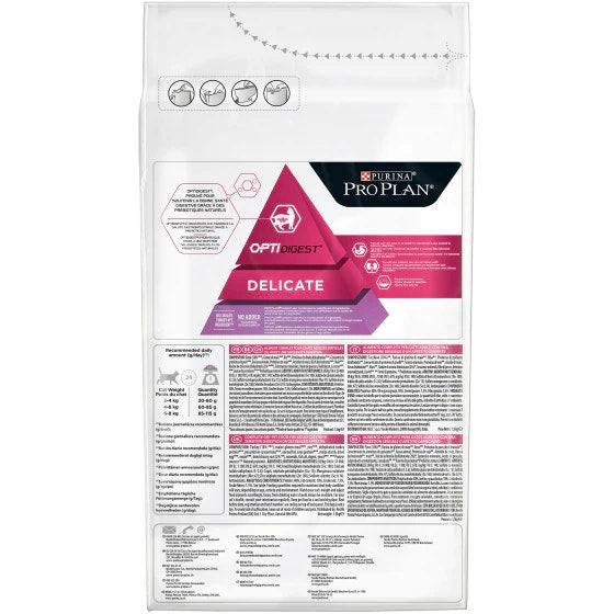 Purina Pro Plan Delicate Gato Croquetas Pavo Bolsa 1,5kg-3