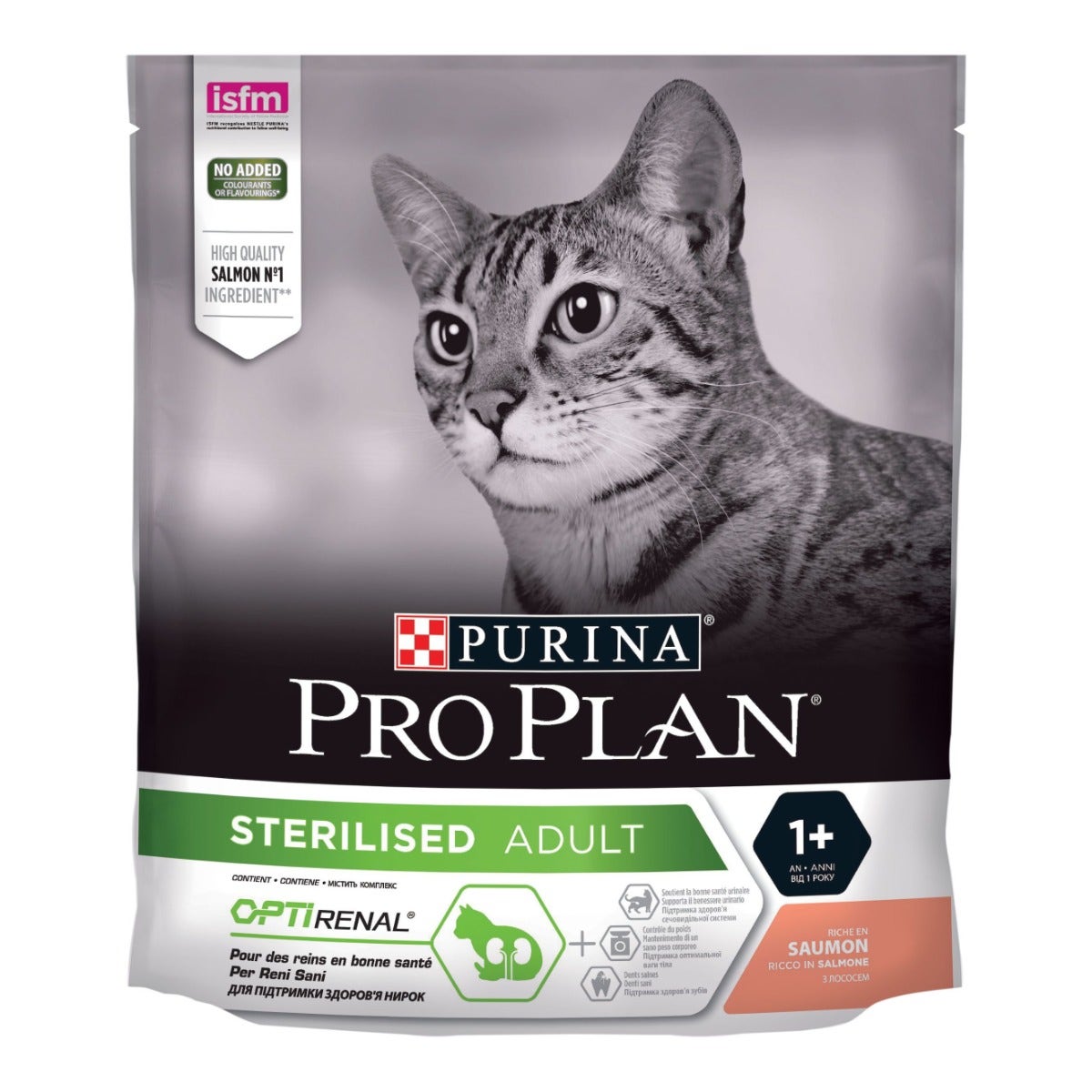 Purina Pro Plan Gato Esterilizado Croquetas Salmón Bolsa 400g-5