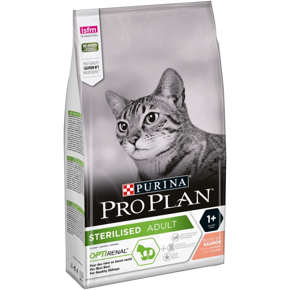 Purina Pro Plan Gato Esterilizado Croquetas Salmón Bolsa 1,5kg-1