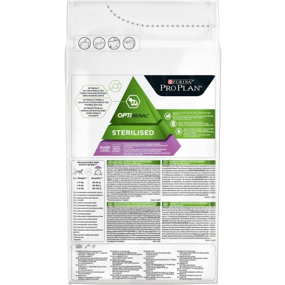Purina Pro Plan Gato Esterilizado Croquetas Pavo Bolsa 1,5kg-3