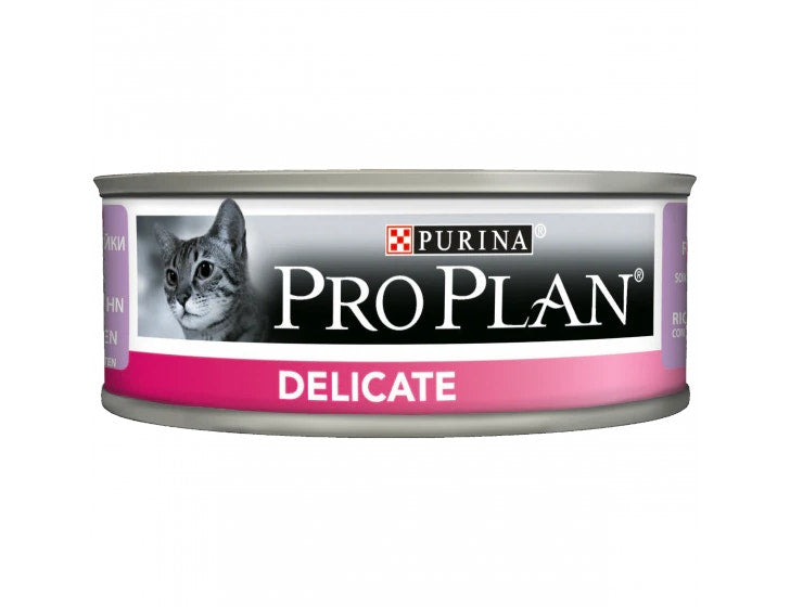 Purina Pro Plan Delicate Mousse De Pavo Lata 85g-2