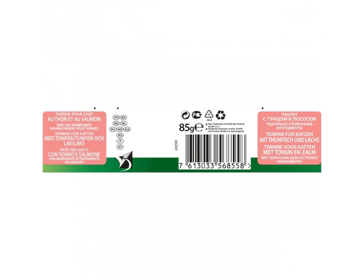 Purina Pro Plan Gato Esterilizado Patè Salmón Y Atún Lata 85g-3