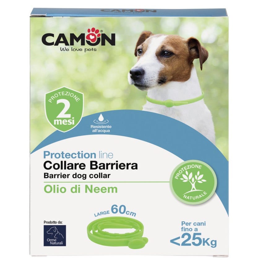 Camon Protection Collar Pesticida Aceite De Neem Perro Hasta 25 Kg-4