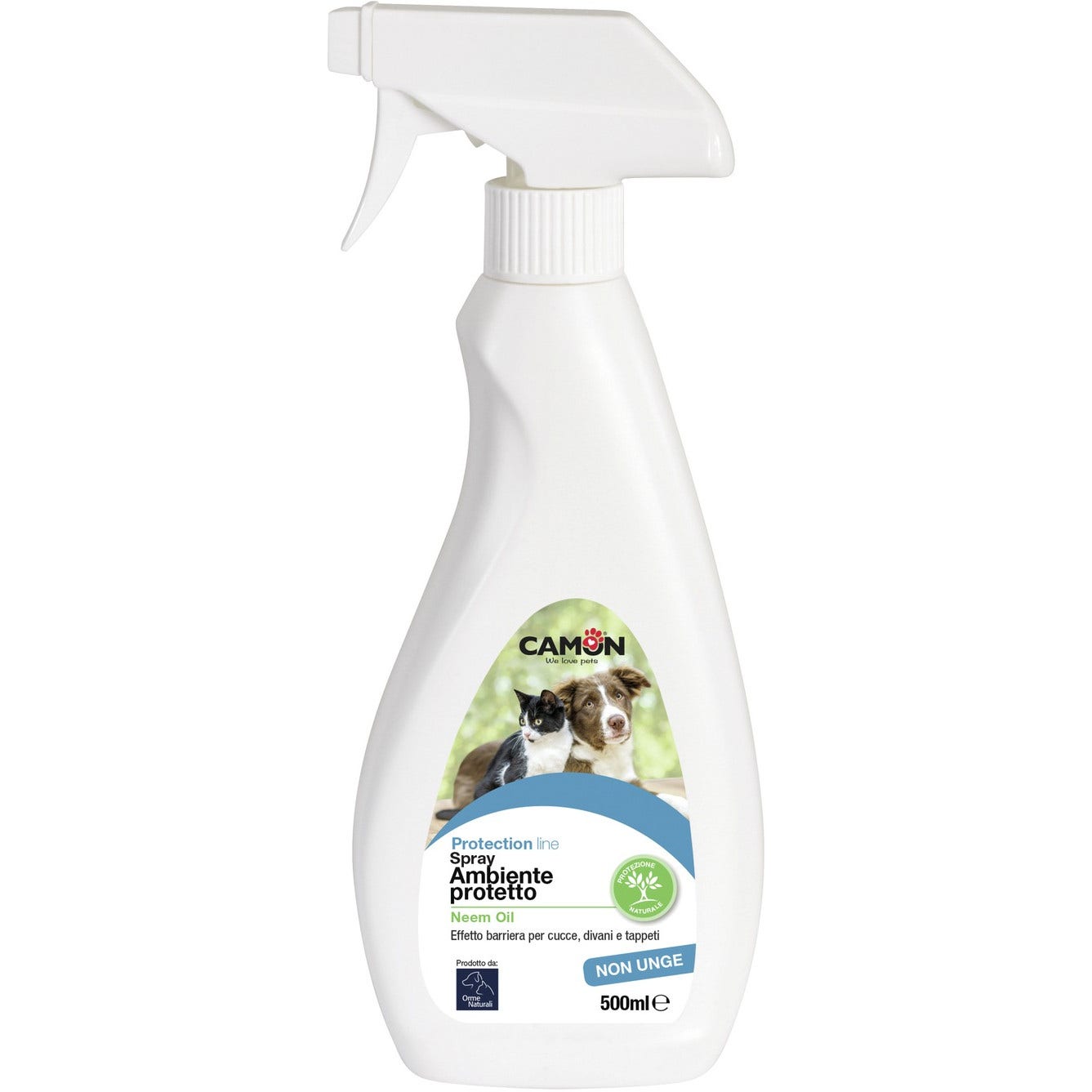 Camon Spray Protección Medio Ambiente Pesticida Aceite de Neem Perro/Gato 500ml-2