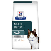 Hill's Prescription Diet W/D Multi Benefit Croquetas De Pollo Para Gatos Bolsa 1,5kg-1
