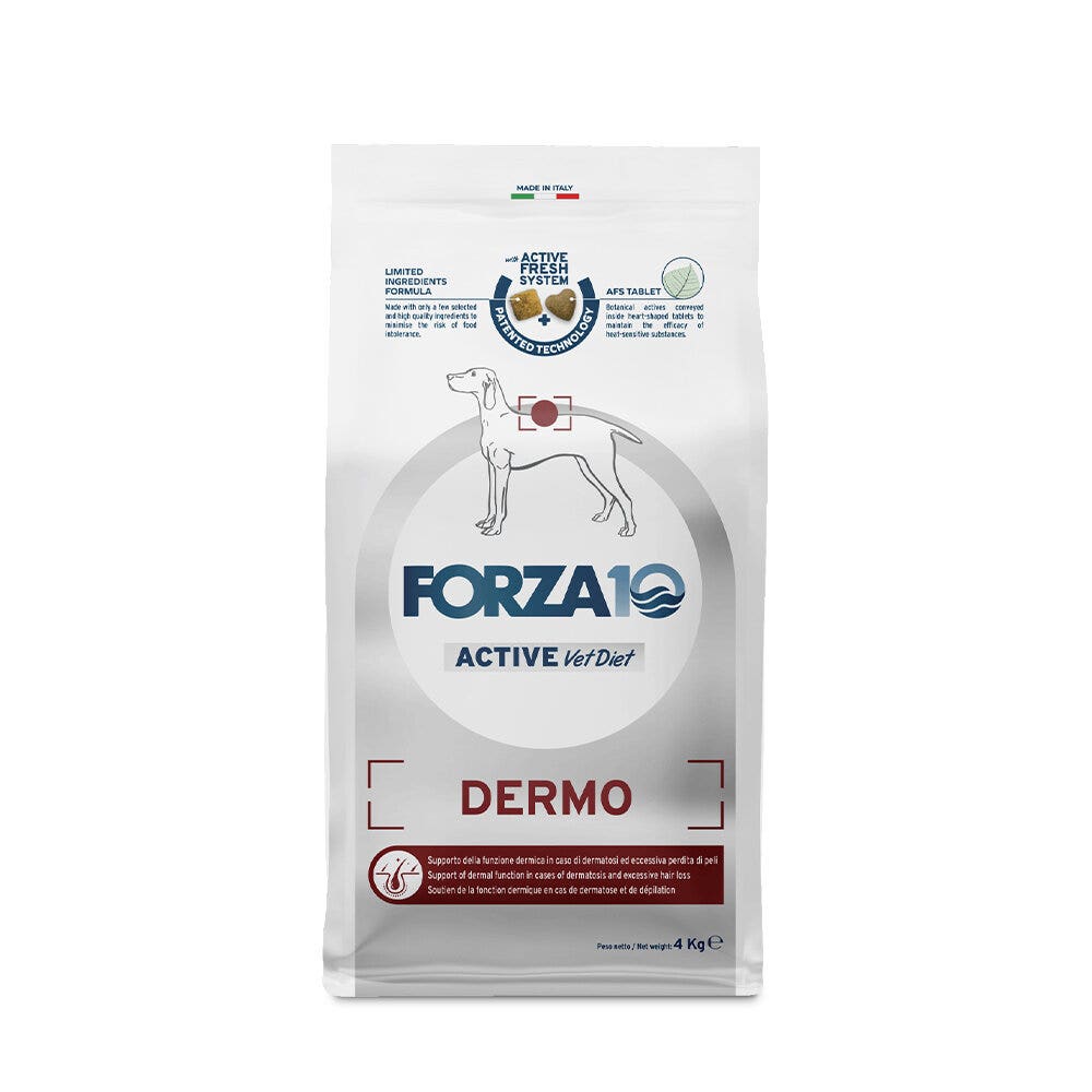 Forza10 Dermo Active Pienso Seco para Perros Adultos Bolsa 4kg-1