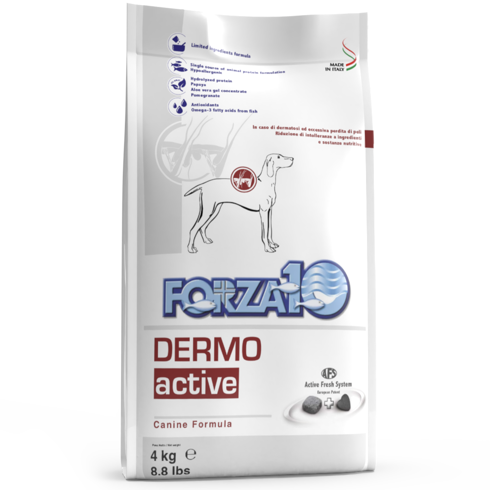 Forza10 Dermo Active Pienso Seco para Perros Adultos Bolsa 4kg-1