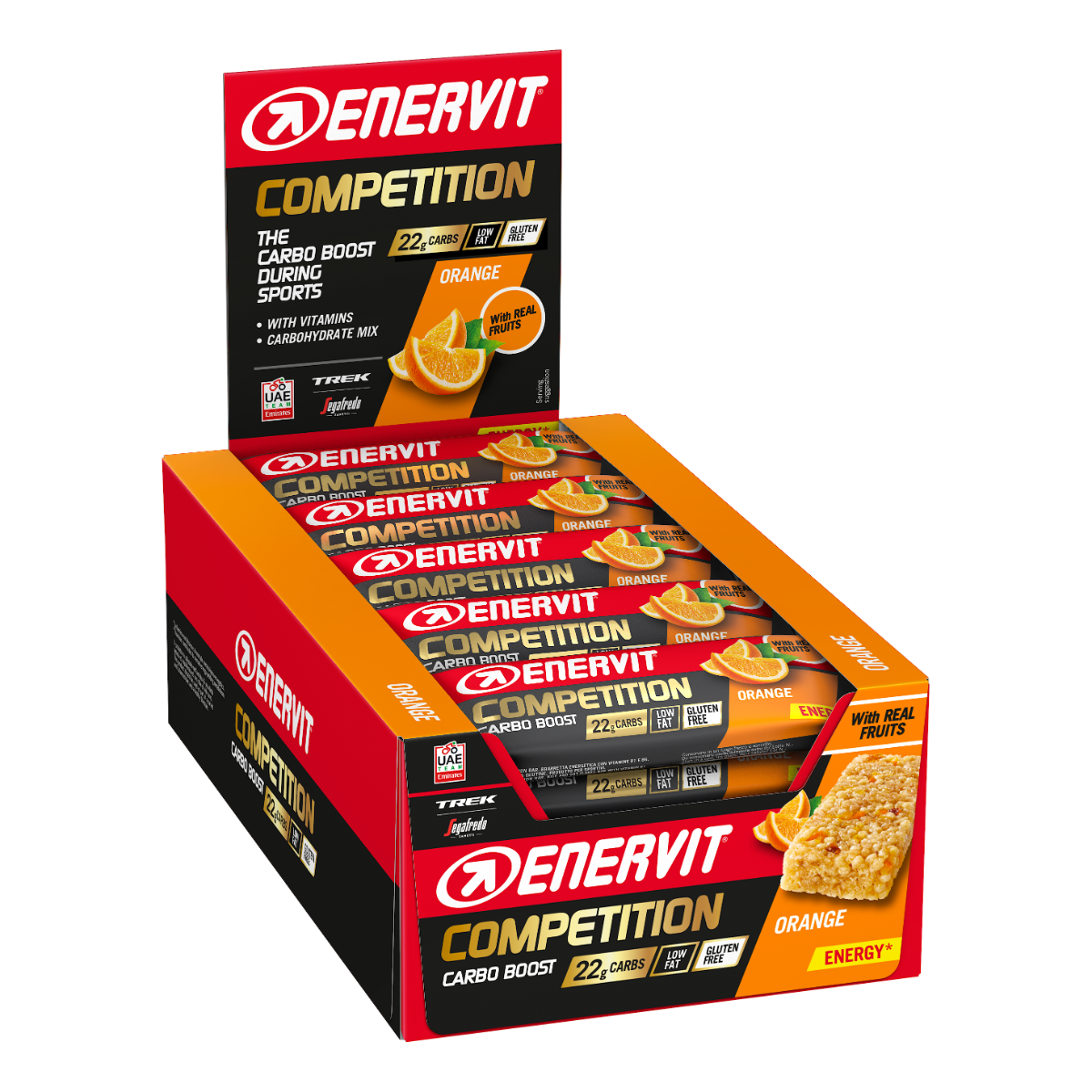 Enervit Power Sport Competición Barrita Sabor Naranja 1 Pieza-4
