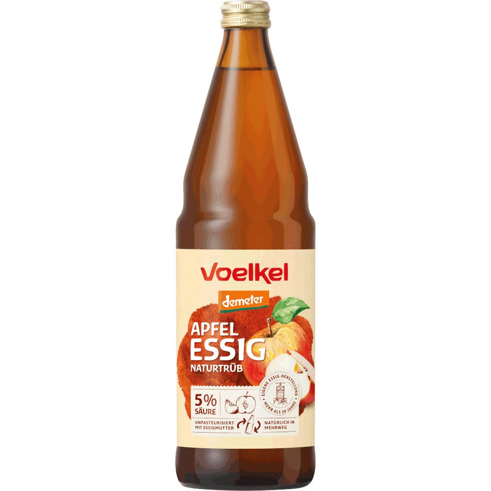 VINAGRE DE MANZANA VOELKEL N/FILT 750-2