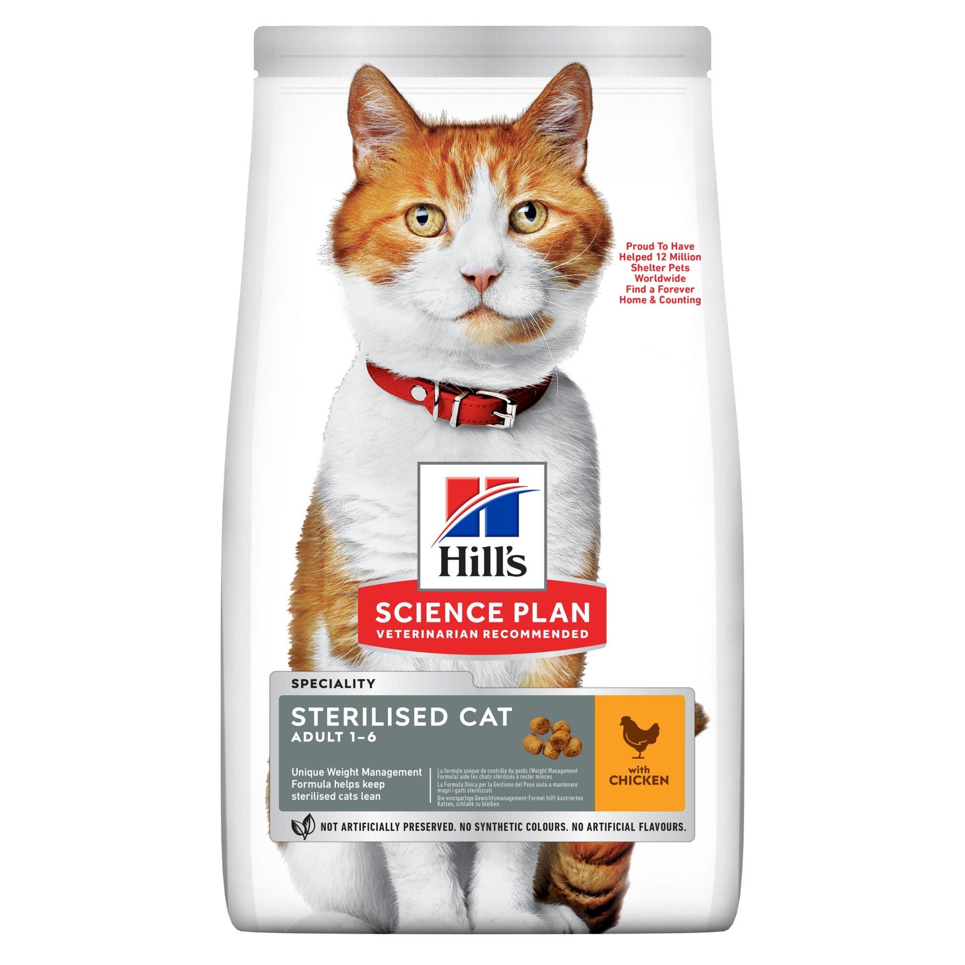 Hill's Science Plan Gato Esterilizado Croquetas De Pollo Jóvenes Y Adultos Bolsa 300g-3