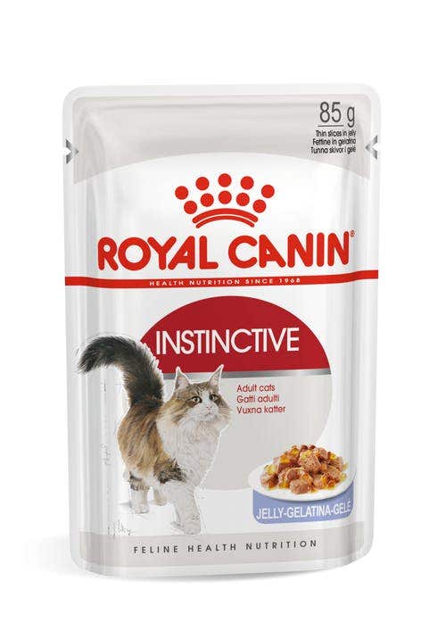 Royal Canin Feline Instinctive Jalea Húmeda Para Gatos Adultos Sobre 85g-1