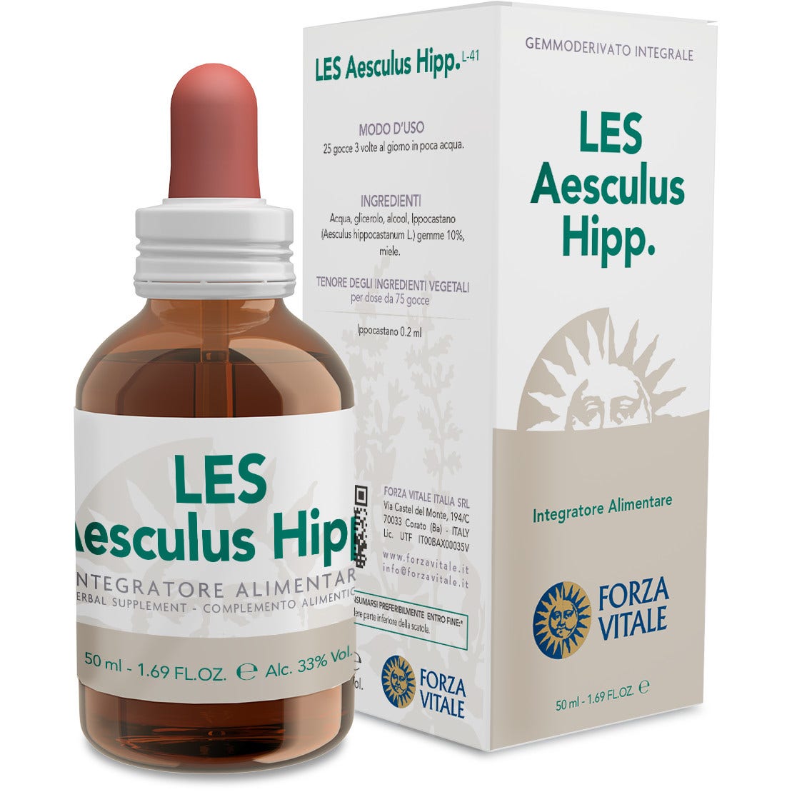 Les Aesculus Hippocastanum Gotas 50ml-1
